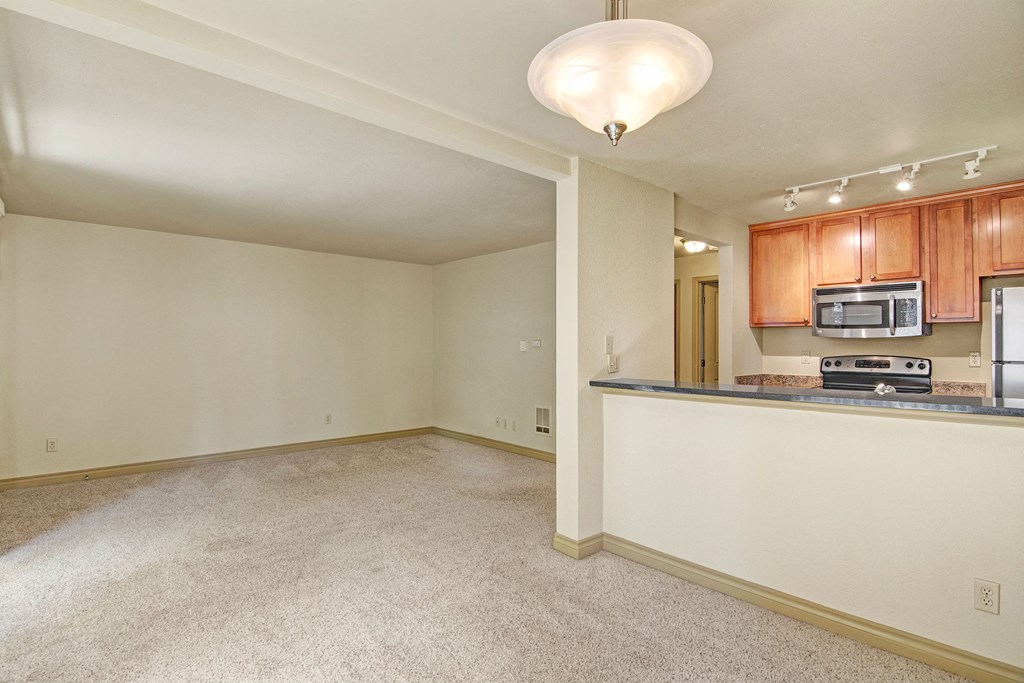 Asbury Park living room Apartments in Kirkland, WA