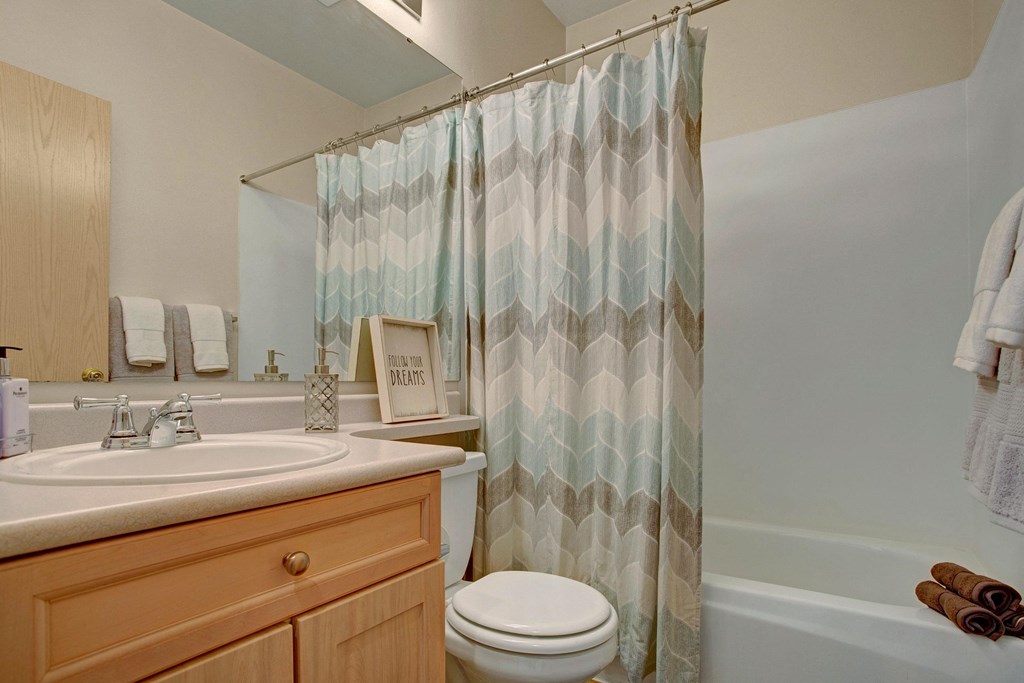aspen creek bathroom Apartments in Kirkland, WA