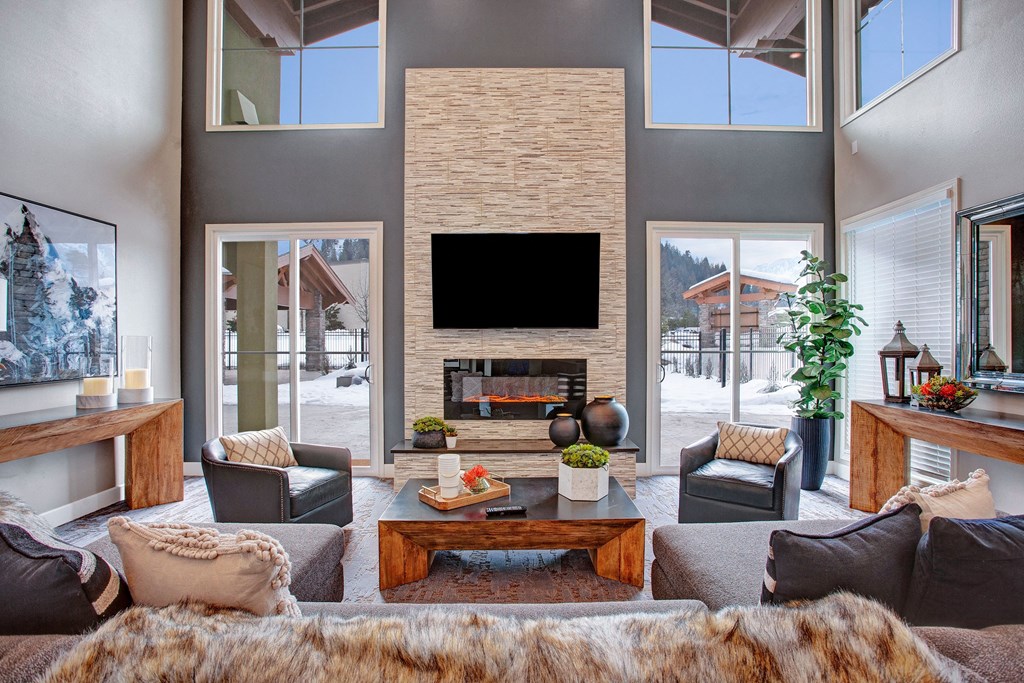 Leavenworth Haus Resident Lounge Apartments in Leavenworth, WA