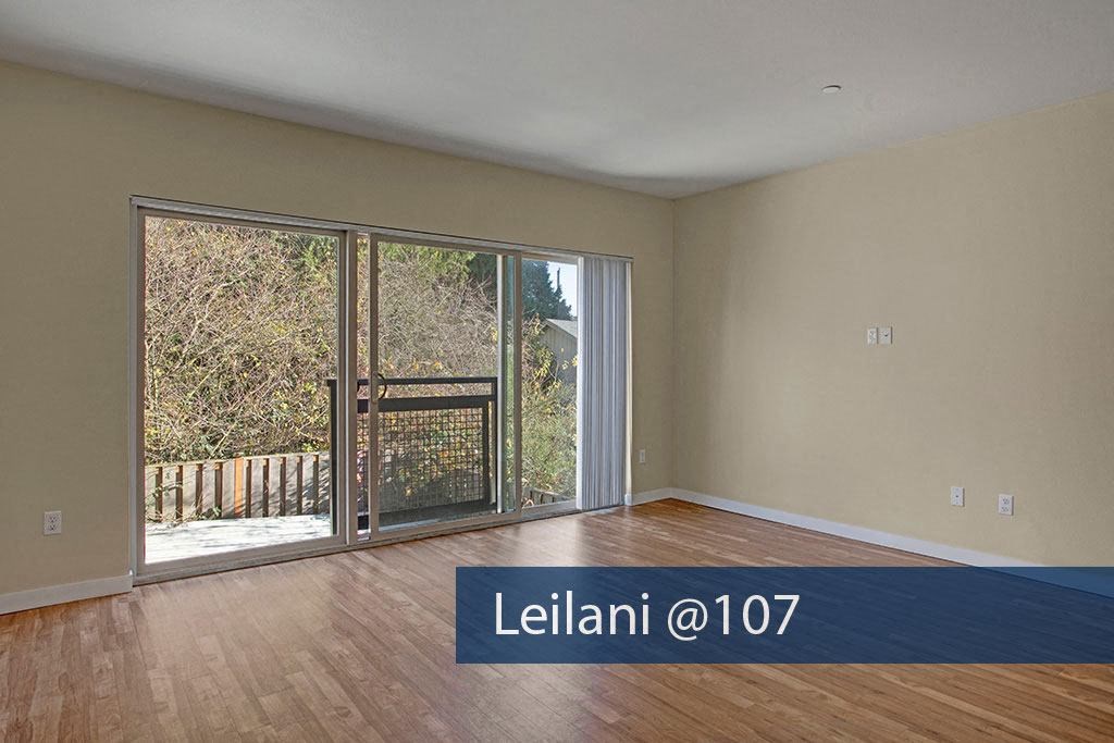 Leilani @ 107 living area Apartments in Seattle, WA
