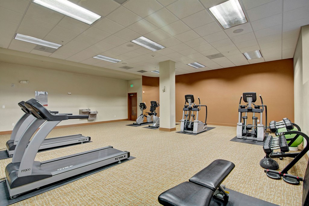 Ondine gym Apartments in Kirkland, WA