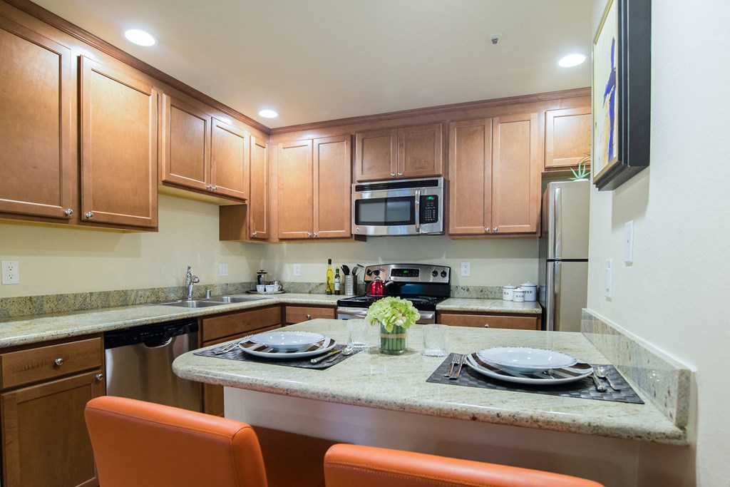 Windsong Apartment Kitchen in Issaquah Washington