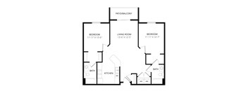 Sunflower floor plan