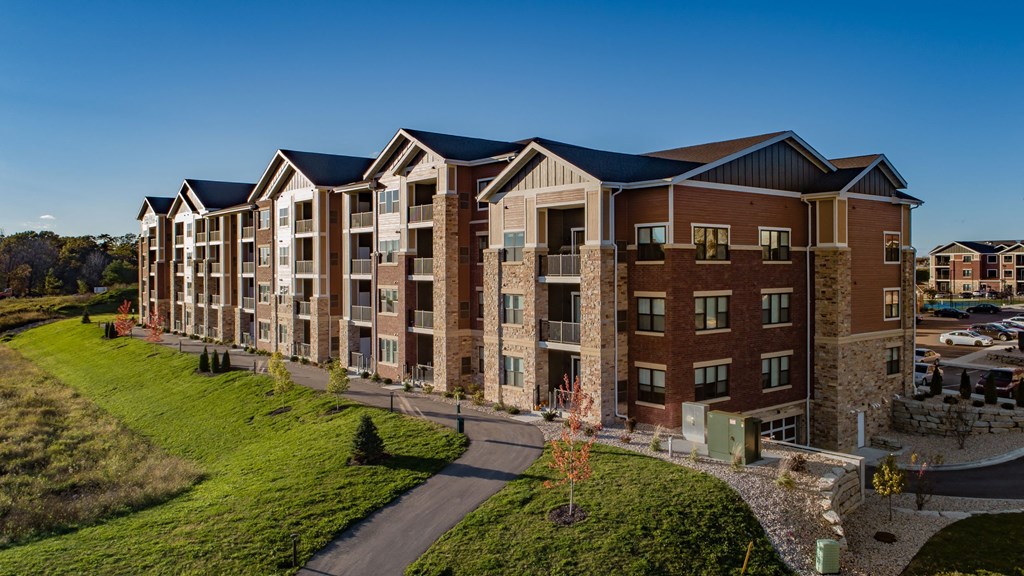 The Park Exterior Apartments in DeForest, WI