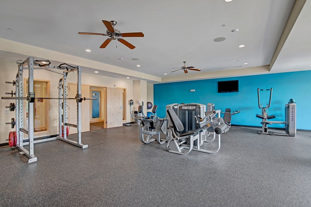 Van Buren Place Fitness Center Apartments in Sun Prairie, WI