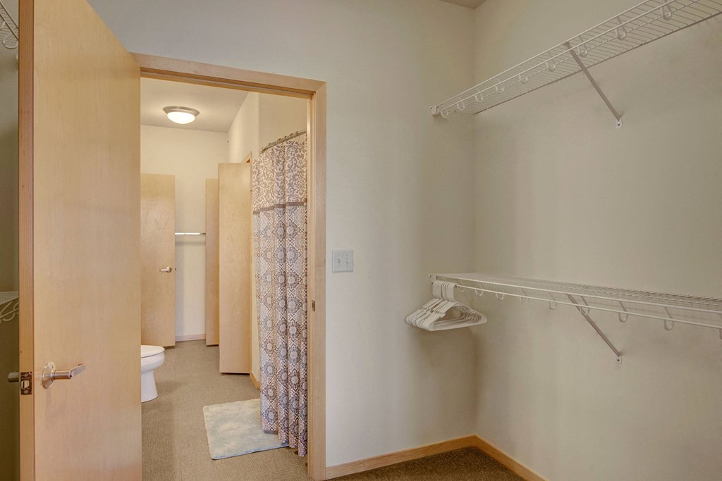 Van Buren Place Walk-in Closet