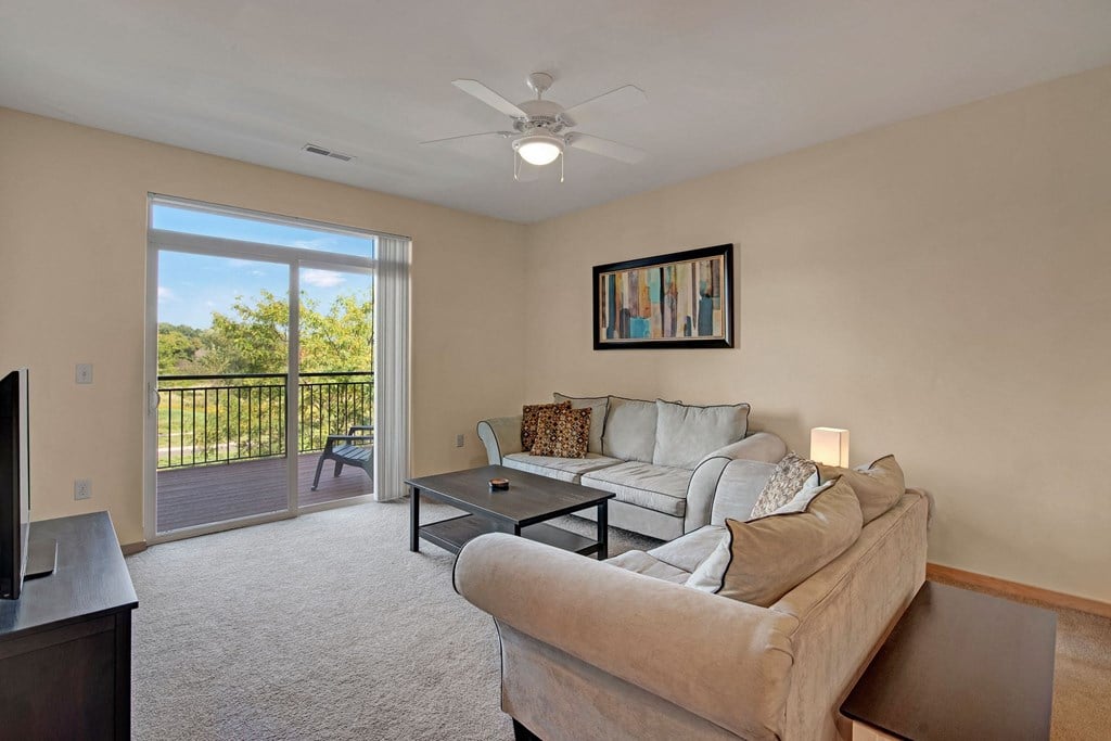 Van Buren Place Living Room