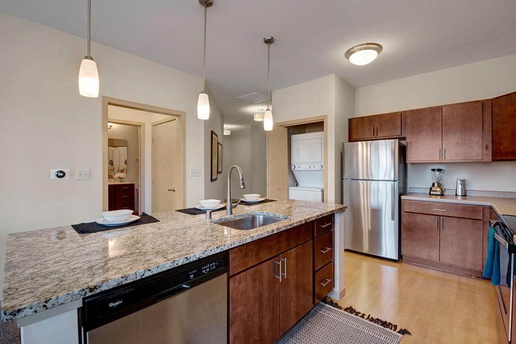Unit Kitchen at The Vue at Pinnacle Peak Apartment Homes