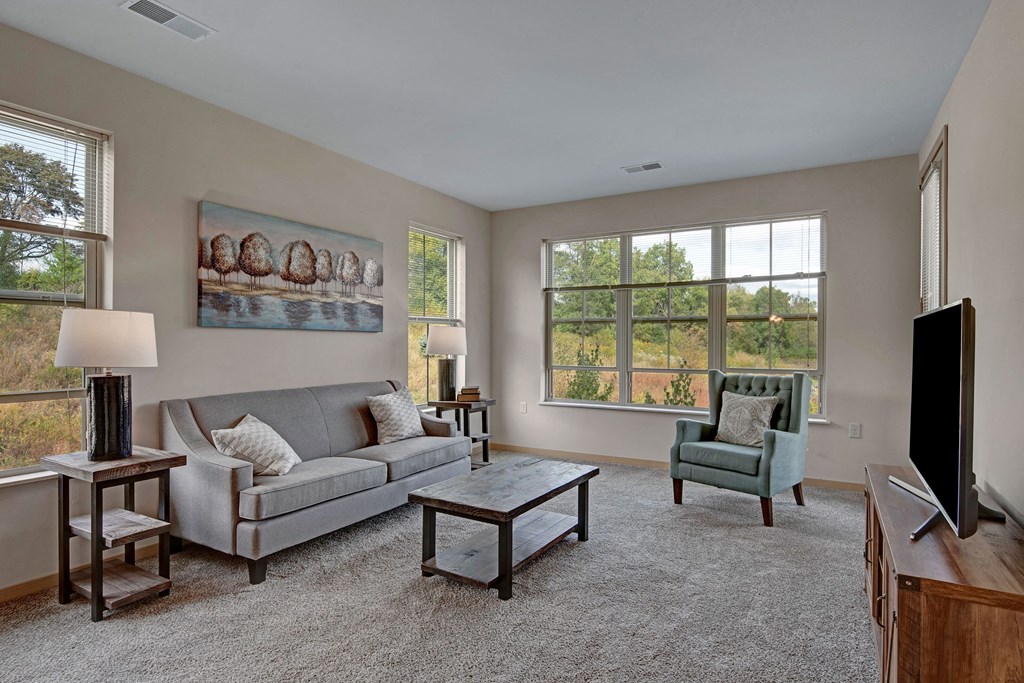 Unit Living Space at The Vue at Pinnacle Peak Apartment Homes