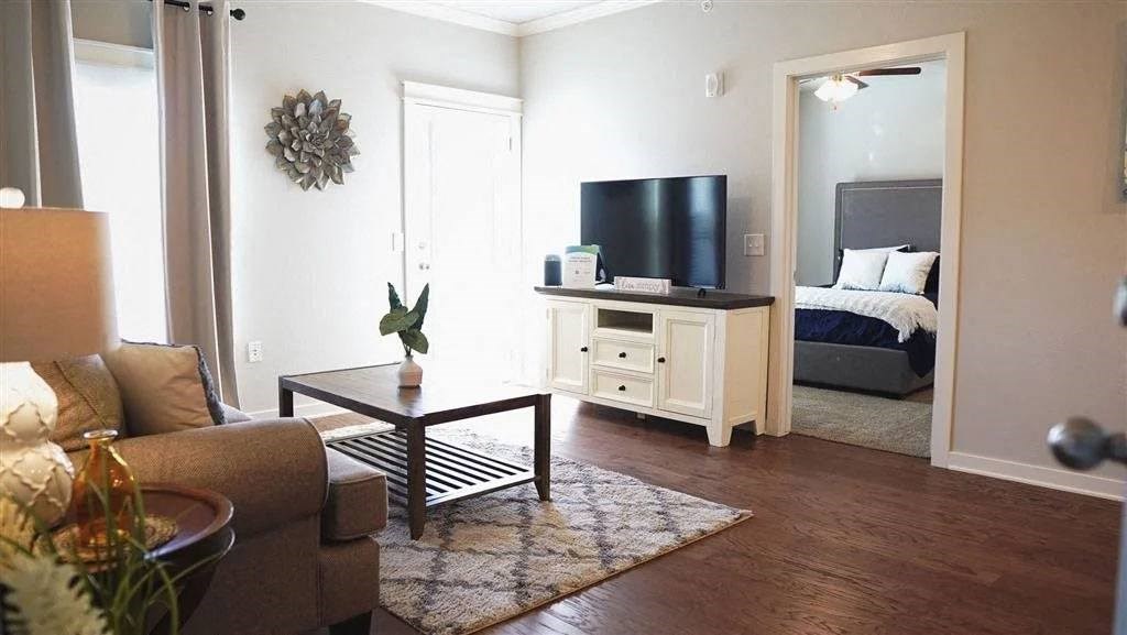 Highland Park Living Room and Bedroom Apartment for rent Springdale AR