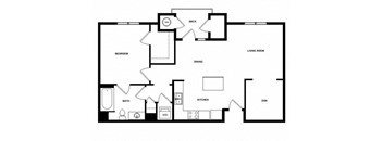 a floor plan of a home