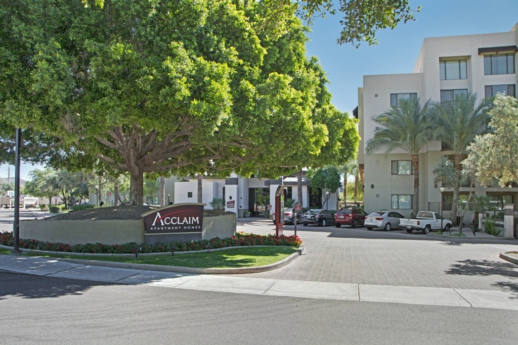Acclaim Apartments- aerial view of the Acclaim Apartments in Phoenix AZ