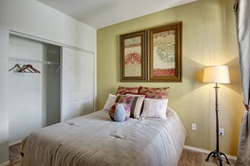A bedroom with large closets Arezzo Bedroom - Photo Gallery 6