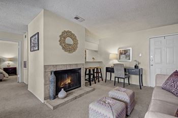 Wood-Burning Fireplace*