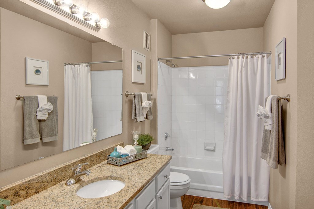 our apartments offer a bathroom with a shower