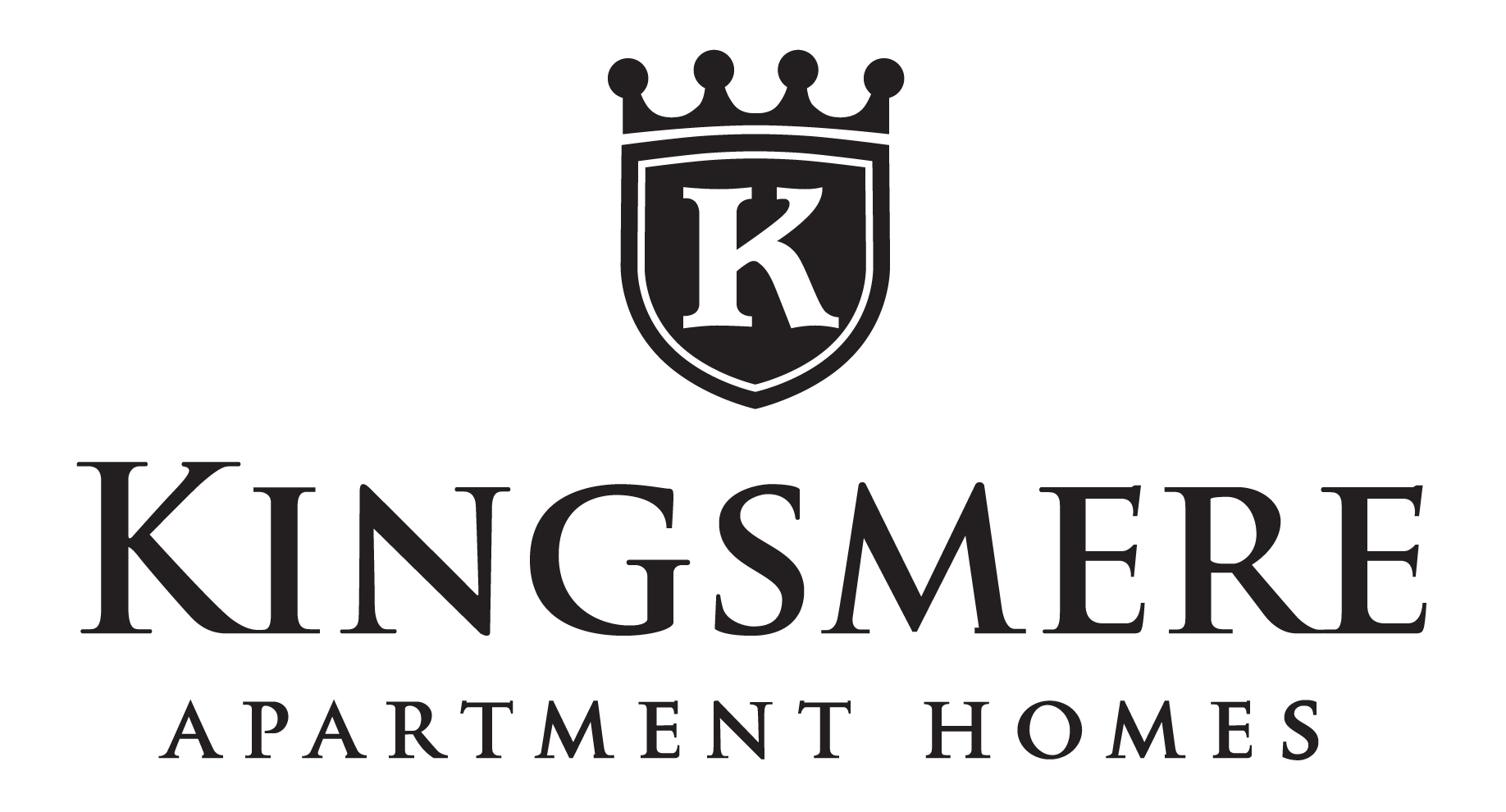 the logo or sign for the apartment