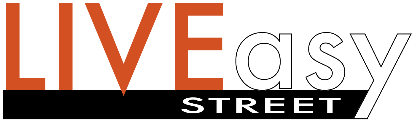 the vote street logo is shown in white and orange on a black background