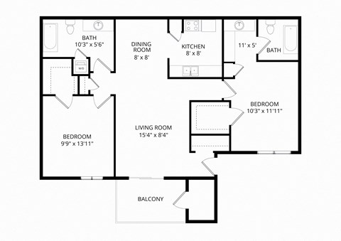 15434 N 32nd St. Studio-2 Beds Apartment, Arizona for Rent - Photo Gallery 23