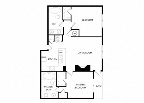 a floor plan of a house