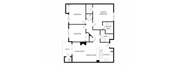 a floor plan of a house