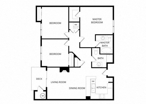 a floor plan of a house