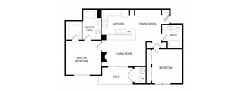 a floor plan of a house