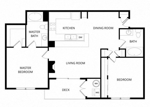a floor plan of a house