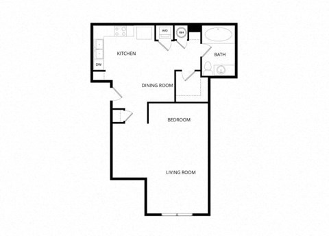 a floor plan of a house