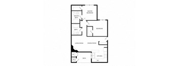 a floor plan of a house