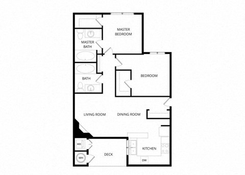 a floor plan of a house
