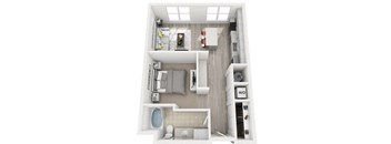 a floor plan image of the westheimer apartments in houston, tx