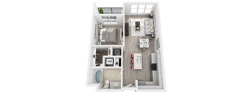 a 1 bedroom floor plan is available at the ridge at walnut creek apartments in austin