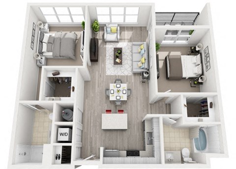 a floor plan image of the westheimer apartments in houston, tx