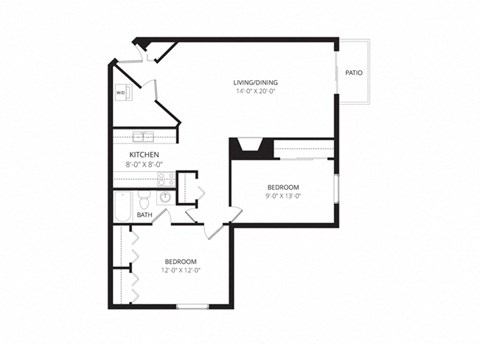 bedroom floor plan | the mansions on the park