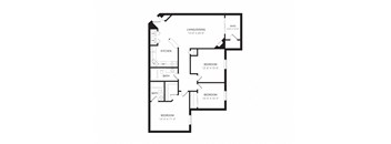a floor plan of a house