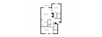 bedroom floor plan | the mansions on the park