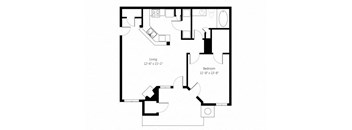 a floor plan of a home