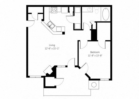 a floor plan of a home
