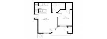 a floor plan of a home