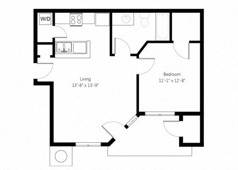 a floor plan of a home