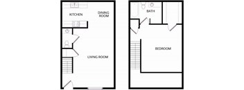 a floor plan of a small house