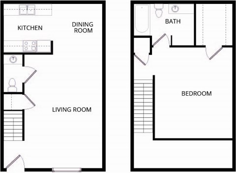 a floor plan of a small house