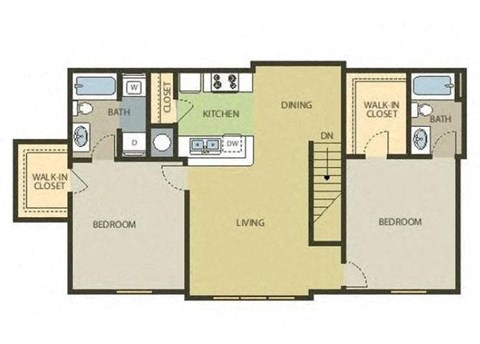 us state a floor plan