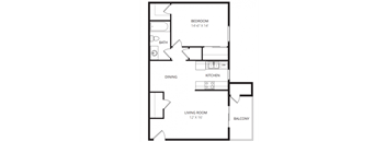 floor plan photo of the lakes apartments in columbus, ga
