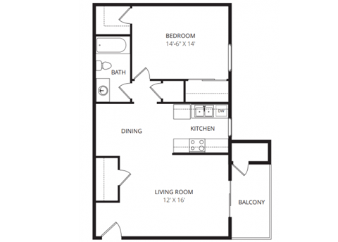 floor plan photo of the lakes apartments in columbus, ga