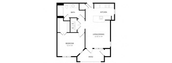a floor plan of a house