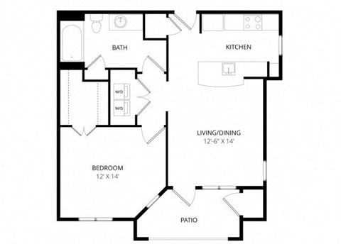 a floor plan of a house