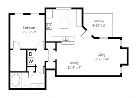 a floor plan of a house