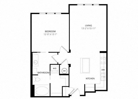 a black and white floor plan of a house