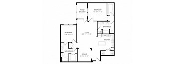 a floor plan of a house